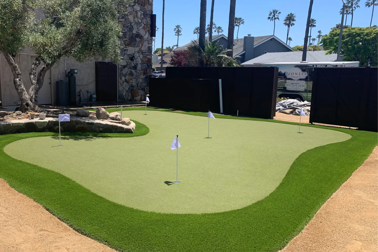 Turning an Established Lawn Space into a Putting Green